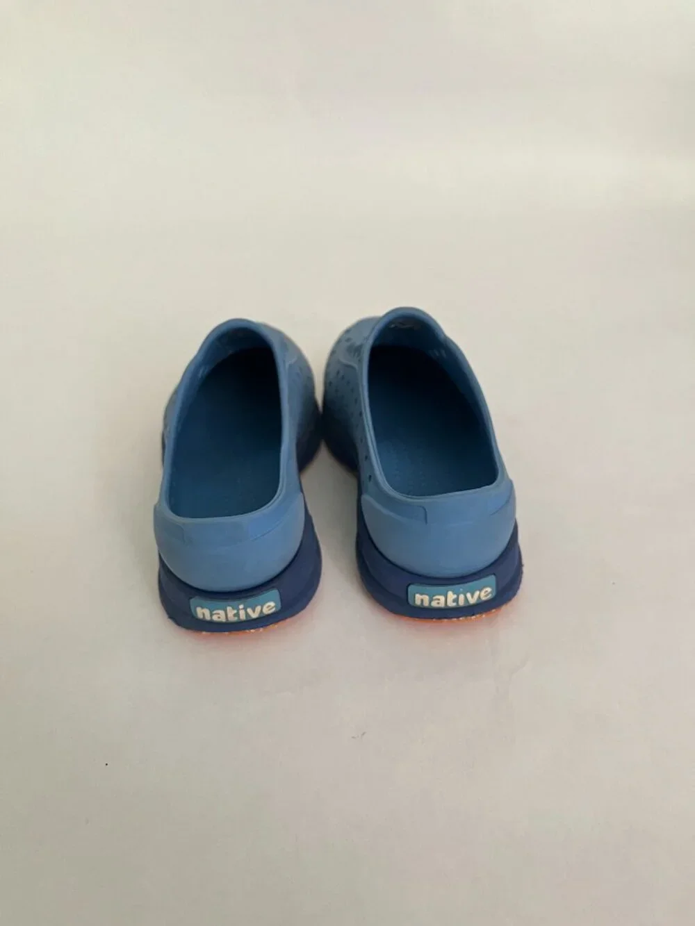 Native Kids Robbie Sugarlite Slip-On Blue and Orange Size C12